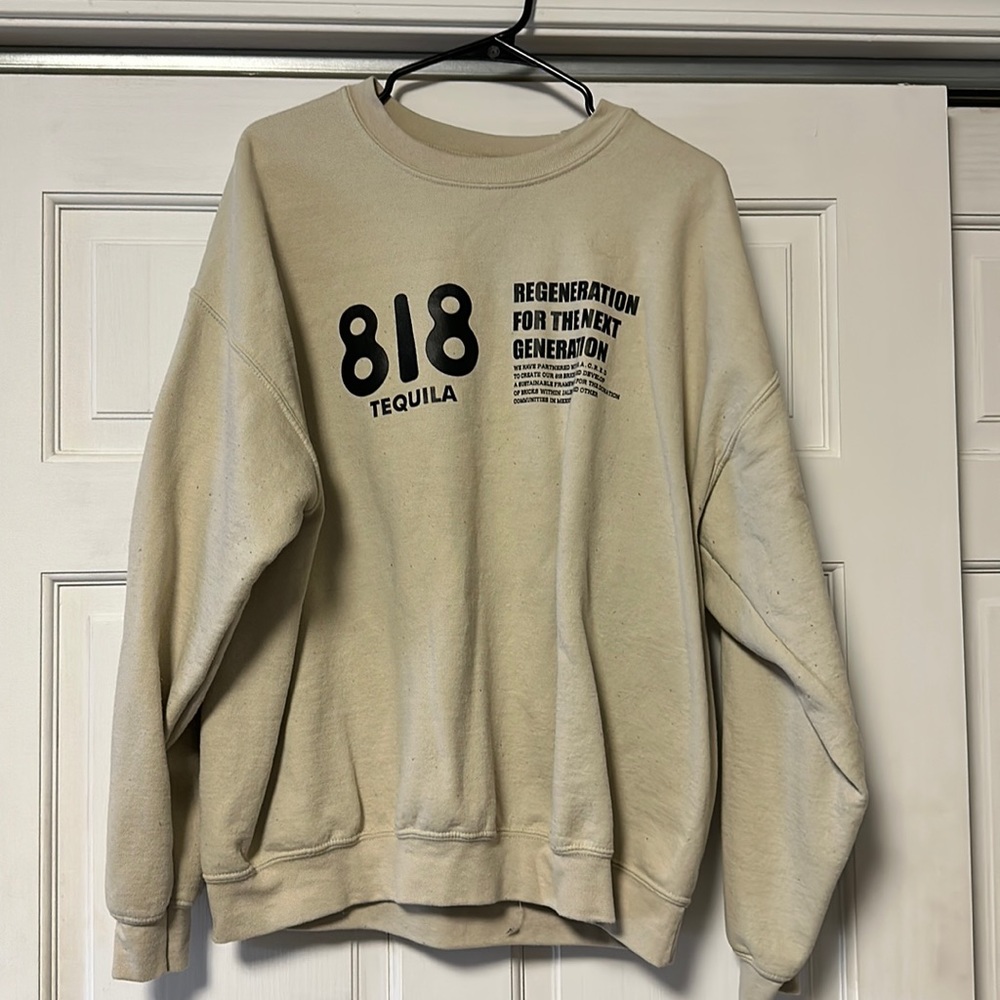 818 Tequila Crew neck- worn a few times